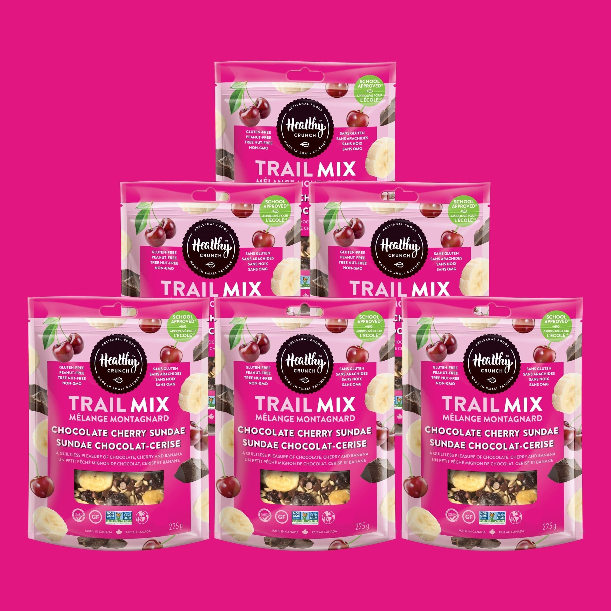 Chocolate Cherry Banana Trail Mix