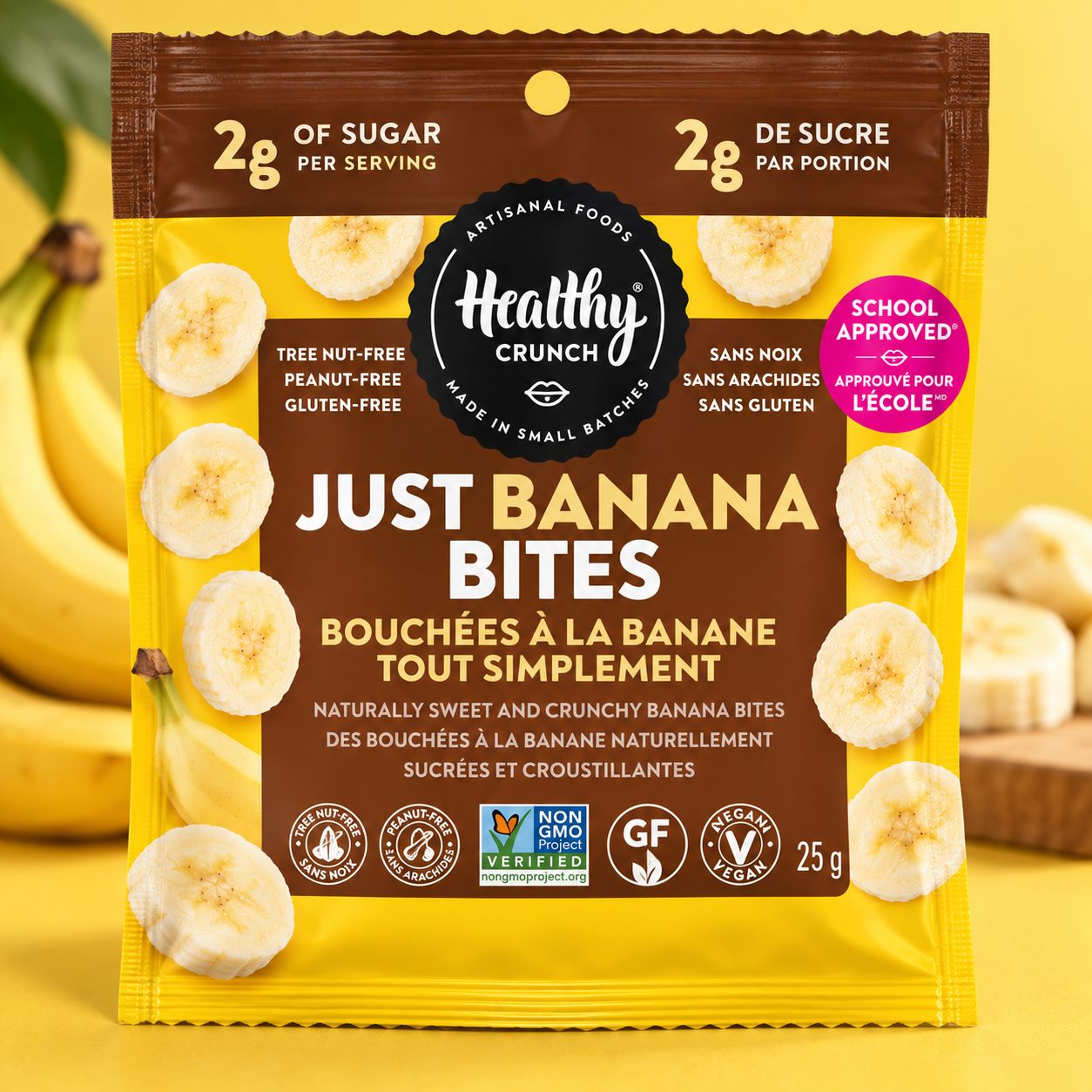 Just Banana Bites (Single Serve Snack Pack)