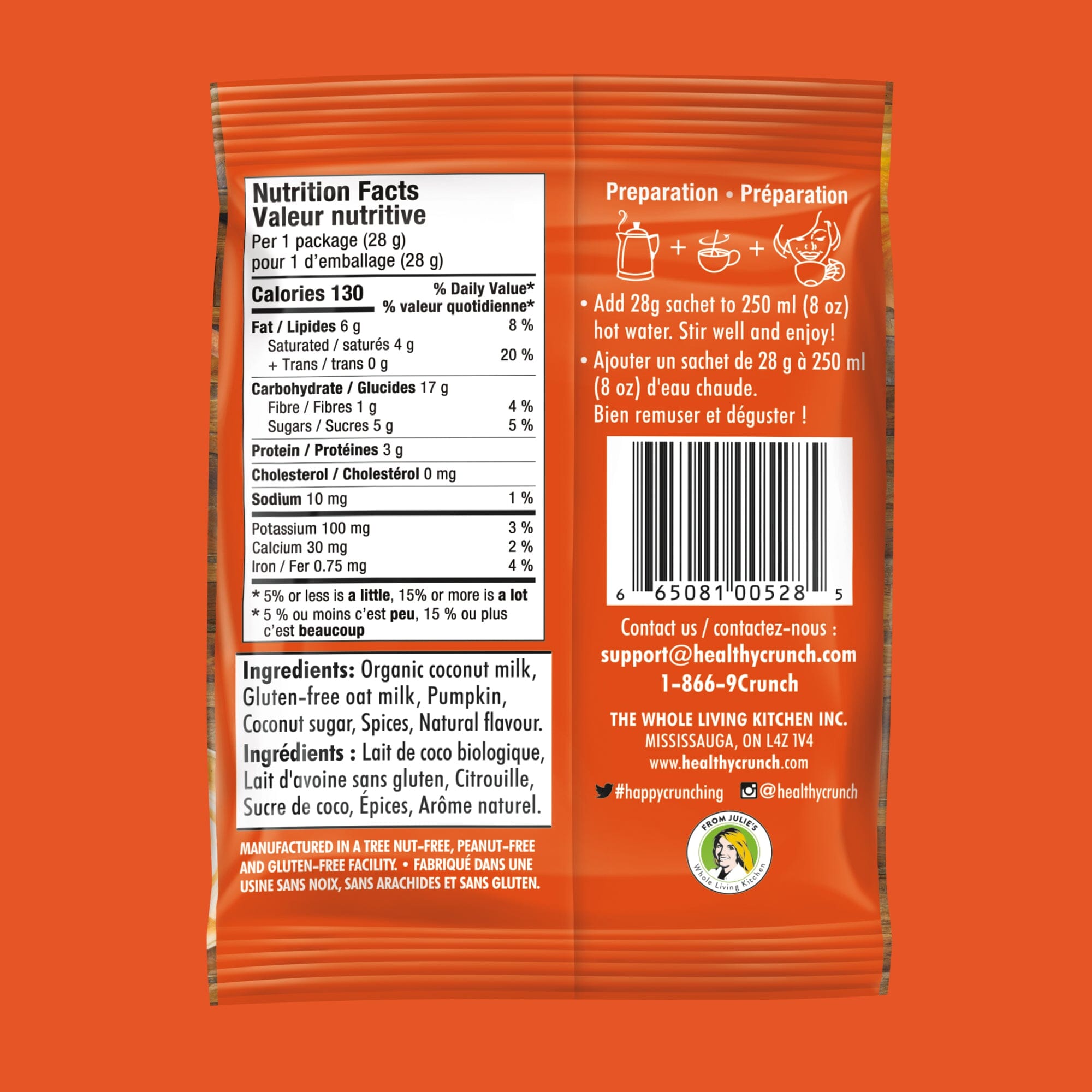 Pumpkin Maple Instant Latte