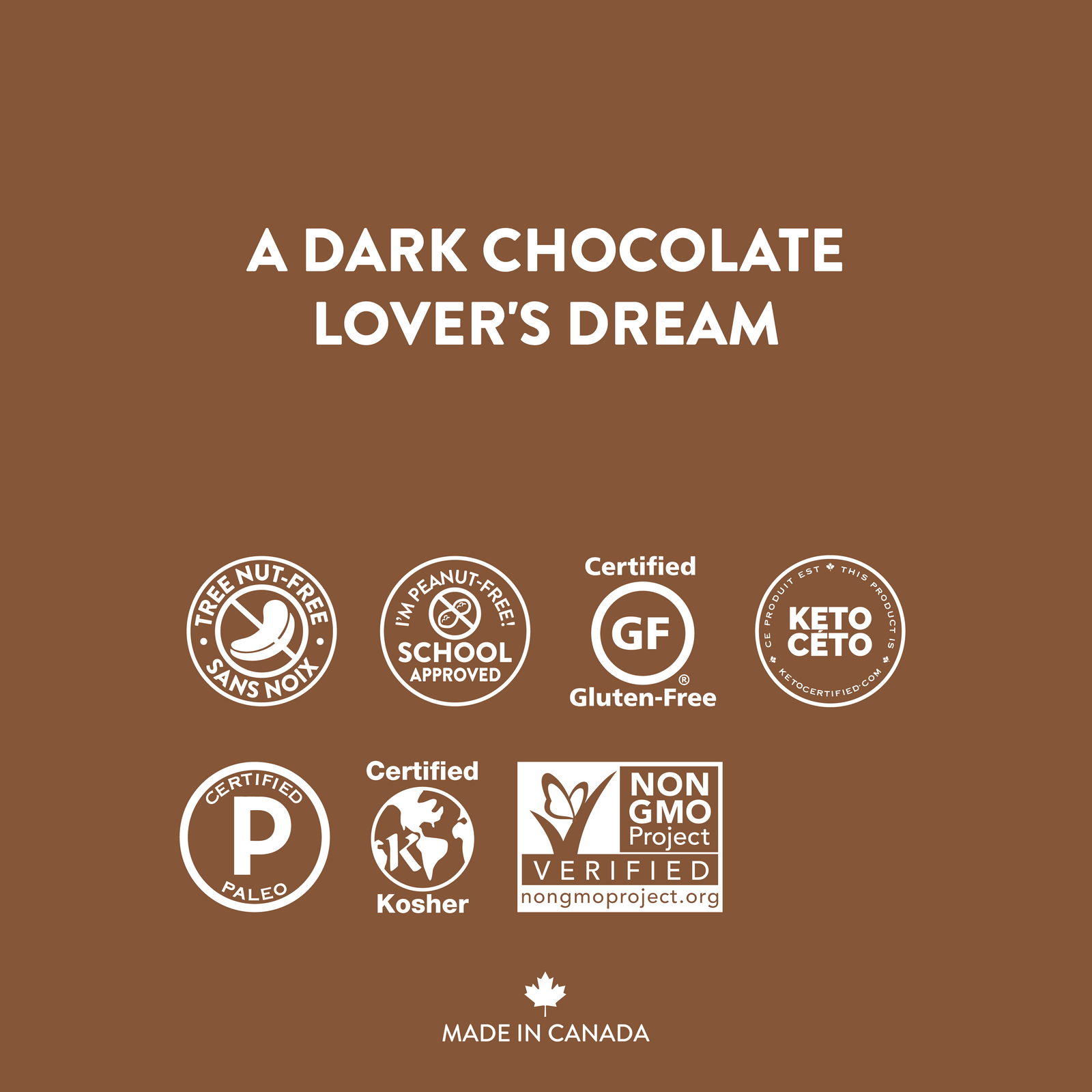 Dark Choco'Latte Coconut Chips