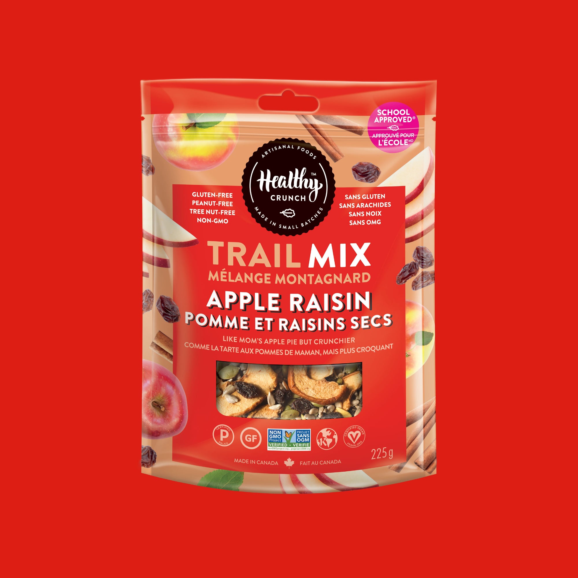 Apple Raisin Trail Mix